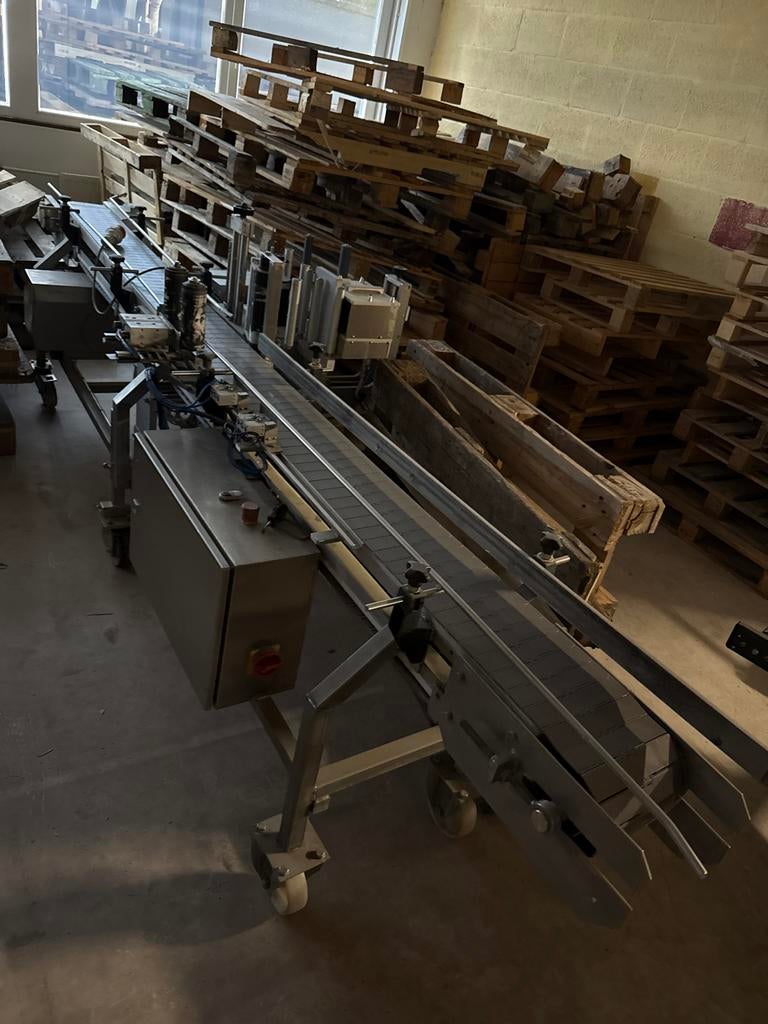 Etiketteermachine met Datumprinter - Gebruikt, Zakelijke goederen, Machines en Bouw | Industrie en Techniek, Ophalen