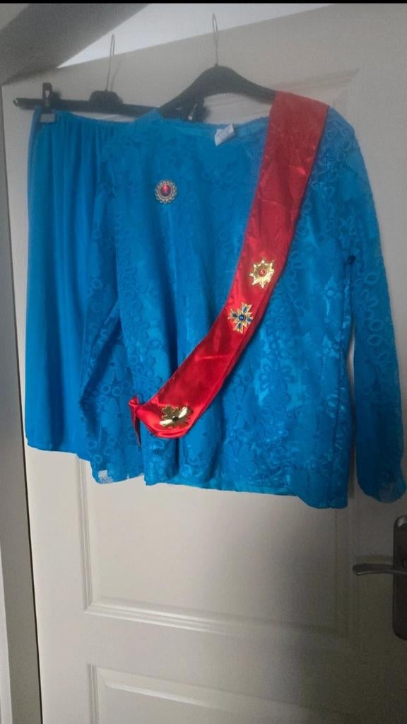 Carnavalspak koningin Elizabeth pak, Kleding | Dames, Carnavalskleding en Feestkleding, Ophalen of Verzenden, Nieuw, Carnaval