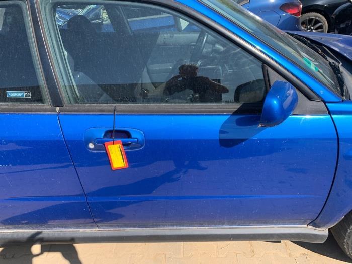 Portier 4Deurs rechts-voor van een Subaru Impreza (BLAUW), Subaru, Gebruikt, -, Deur
