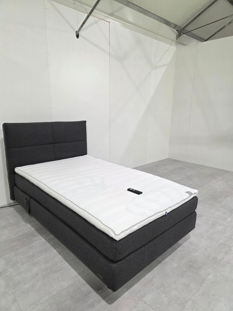 Boxspring Auping Twijfelaar 120x200 Elektrisch M2, Huis en Inrichting, Slaapkamer | Bedden, Verstelbaar, Ophalen of Verzenden