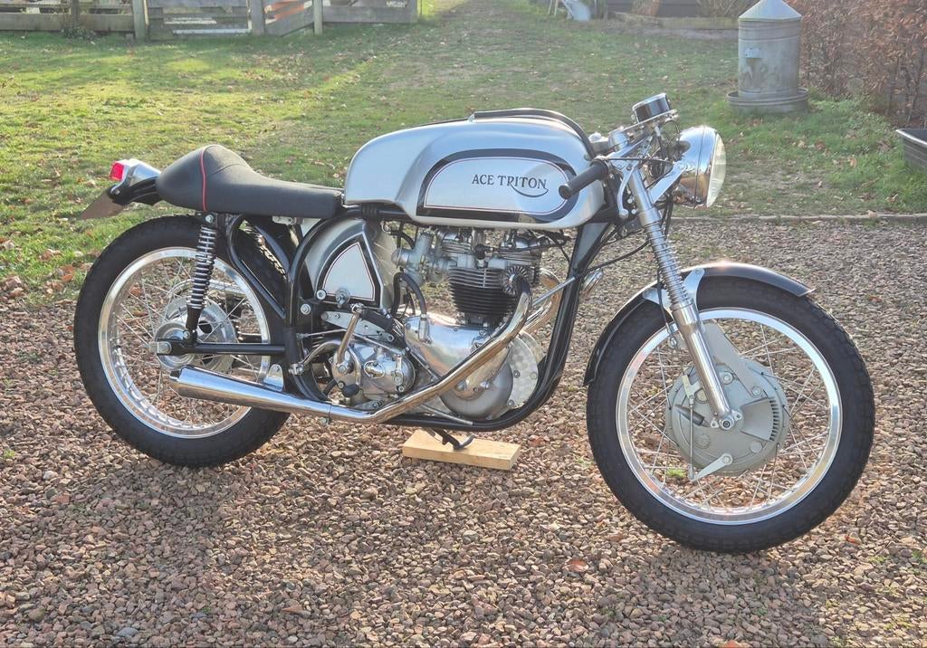 1968 Ace Triton L3E 650 in Top staat. NL kenteken, Motoren, Motoren | Oldtimers, Ace Classic London, Info@aceclassic.uk.com, Meer dan 35 kW