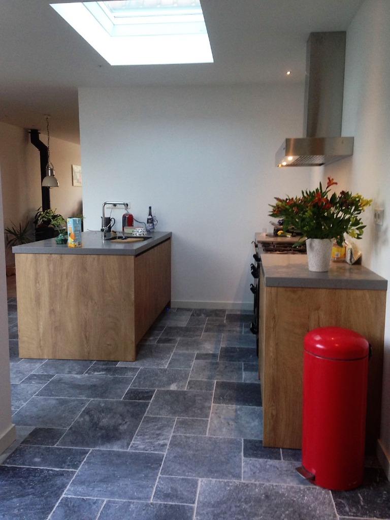 natuursteen vloertegels landelijke stijl - AANBIEDINGEN, Doe-het-zelf en Verbouw, Ophalen, Hardsteen, Nieuw, 10 m² of meer