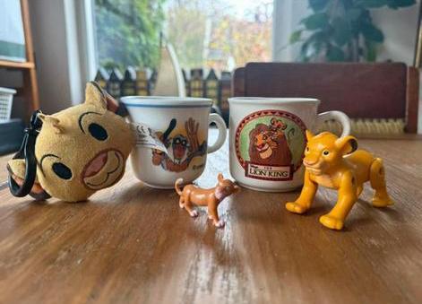 Lion King Leeuwenkoning pakket, Ophalen of Verzenden, Leeuwenkoning of Jungle Boek, Gebruikt, Beeldje of Figuurtje