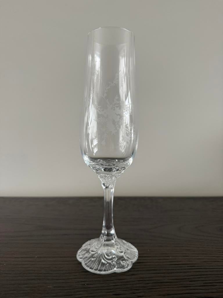 Vintage retro Rosenthal champagneflute, jaren 70., Antiek en Kunst, Antiek | Glas en Kristal, Ophalen of Verzenden