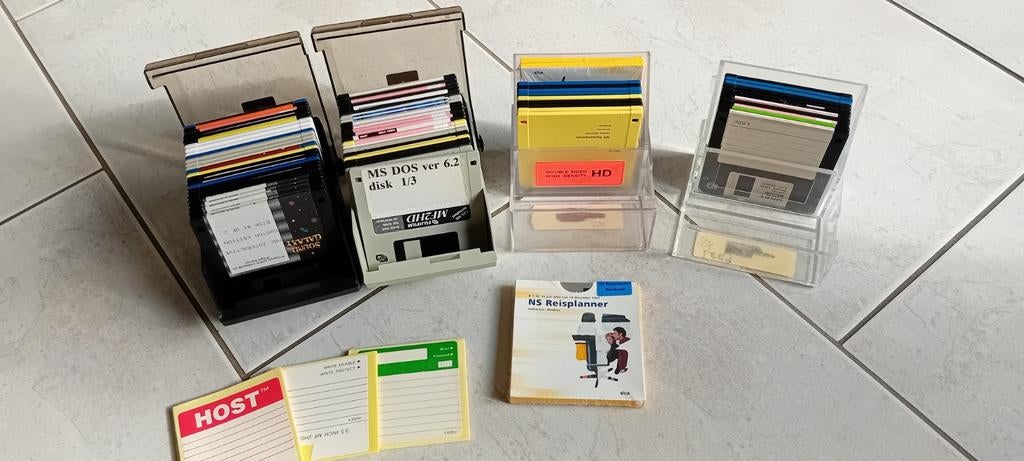 Vintage 3.5" diskettes - Diverse Collectie, Computers en Software, Overige Computers en Software, Ophalen of Verzenden, Gebruikt