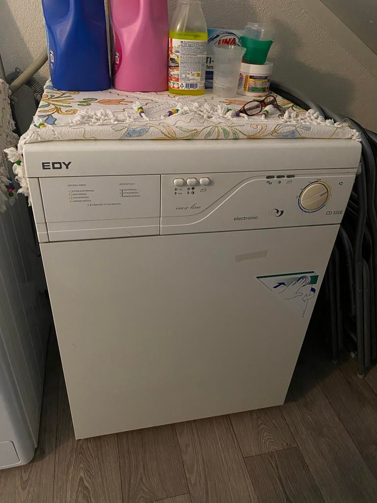 EDY Wasdroger, Witgoed en Apparatuur, Wasdrogers, Ophalen, Gebruikt, Minder dan 4 kg, Voorlader