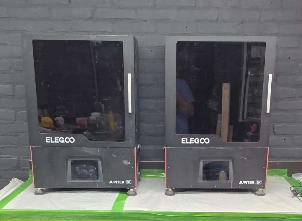2x elegoo jupiter grote resin printers, Ophalen, Gebruikt, Elegoo