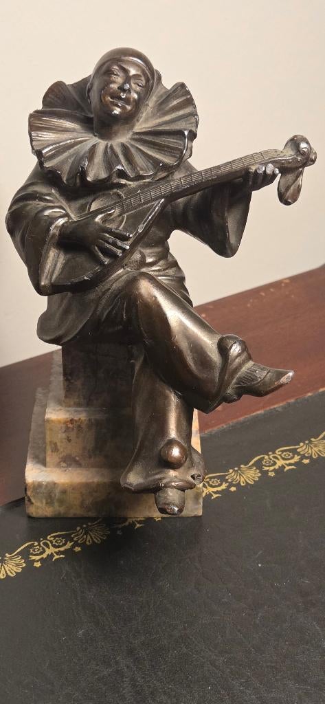 Pierrot Art Deco, Antiek en Kunst, Ophalen of Verzenden