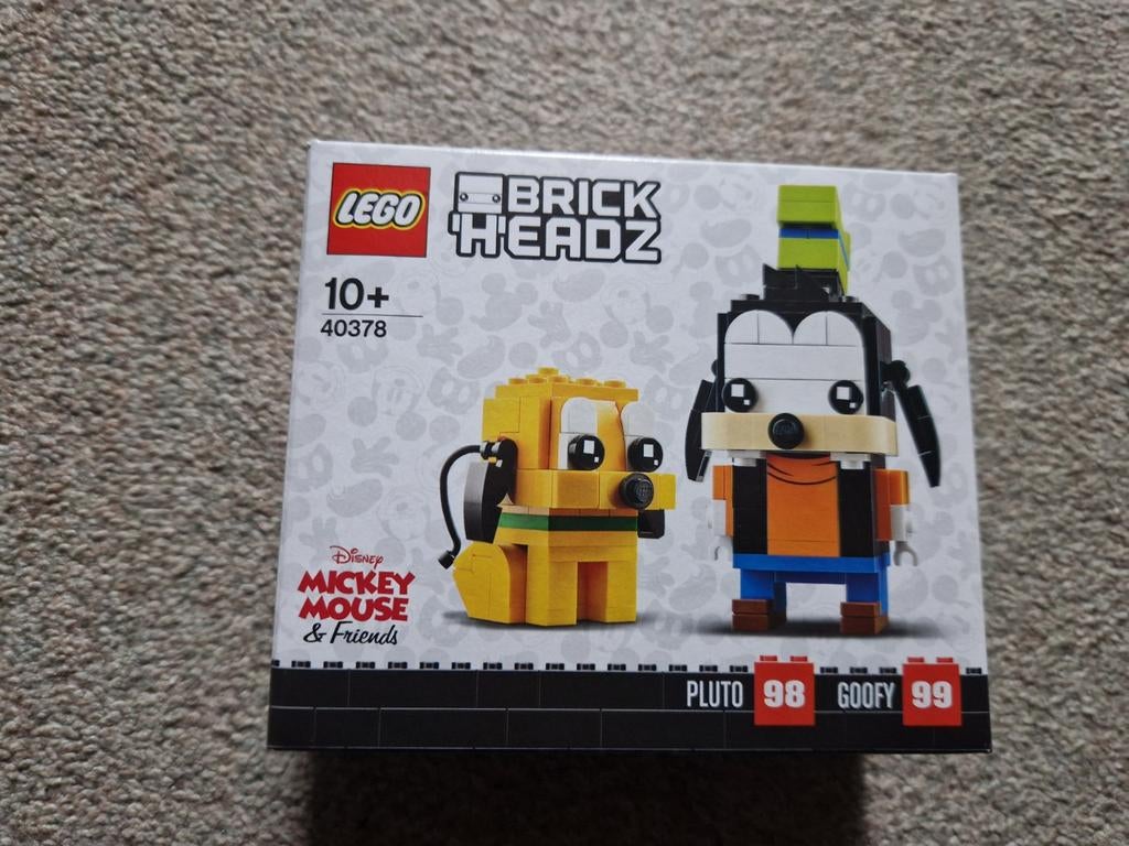 LEGO Brickheadz 75317 pluto & goofy - Nieuw in doos!, Ophalen, Nieuw, Complete set, Lego