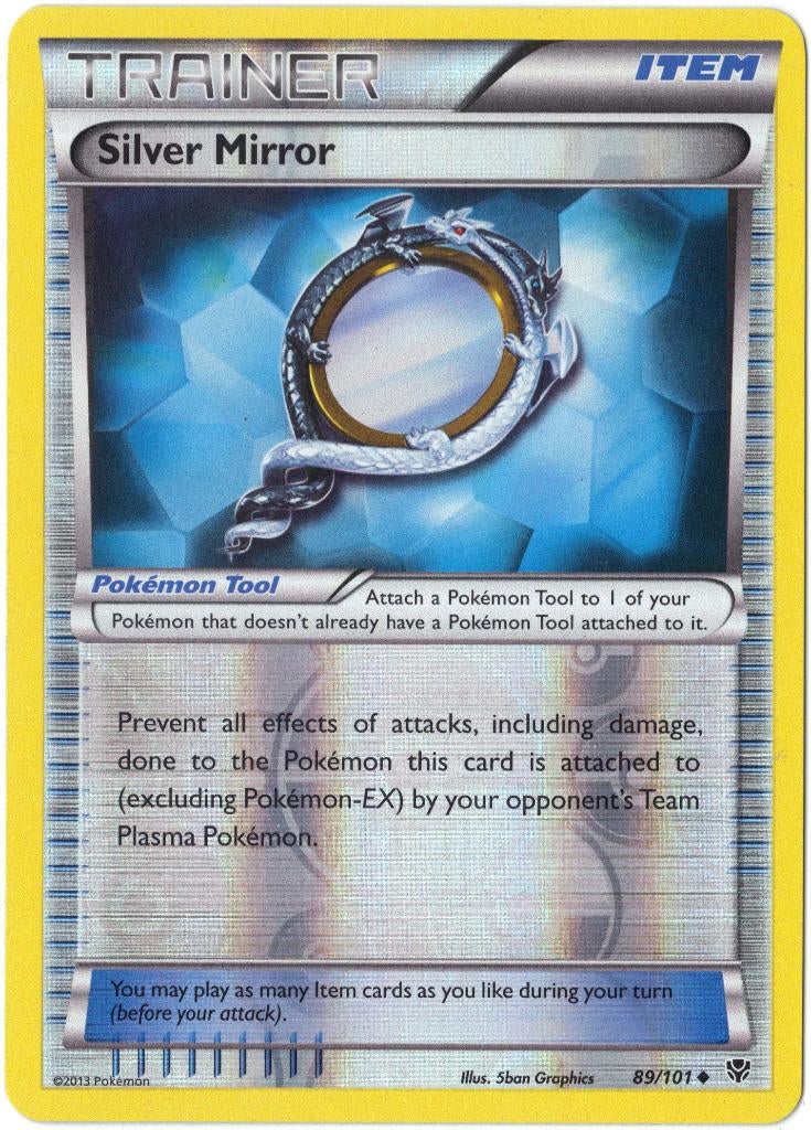 Plasma Blast,  Silver Mirror [reverse] 89/101, Hobby en Vrije tijd, Verzamelkaartspellen | Pokémon, Nieuw, Losse kaart, Verzenden