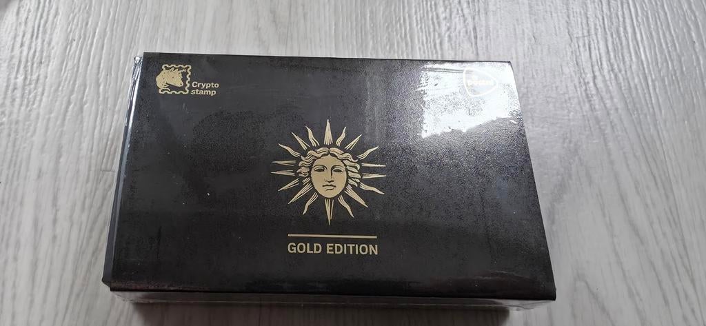 Crypto stamp gold helios nl, Ophalen of Verzenden, Na 1940, Postfris