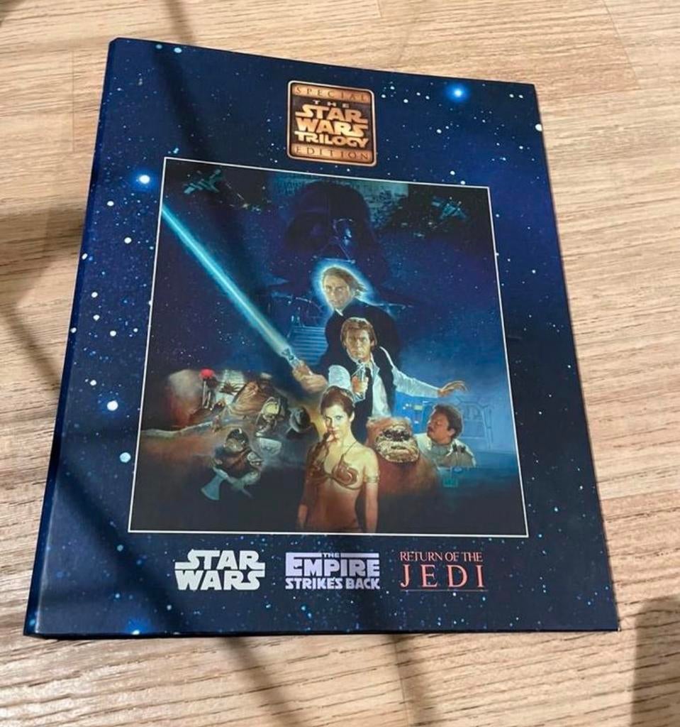 Star Wars Verzamelmap Special Trilogy Edition, Ophalen of Verzenden, Zo goed als nieuw, Film, Foto of Kaart