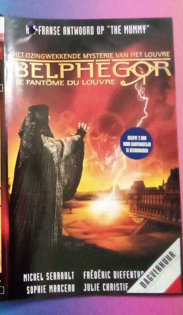 VHS - Belpeghor - Ex-Rental, Vanaf 12 jaar, Ophalen of Verzenden, Gebruikt, Science Fiction en Fantasy