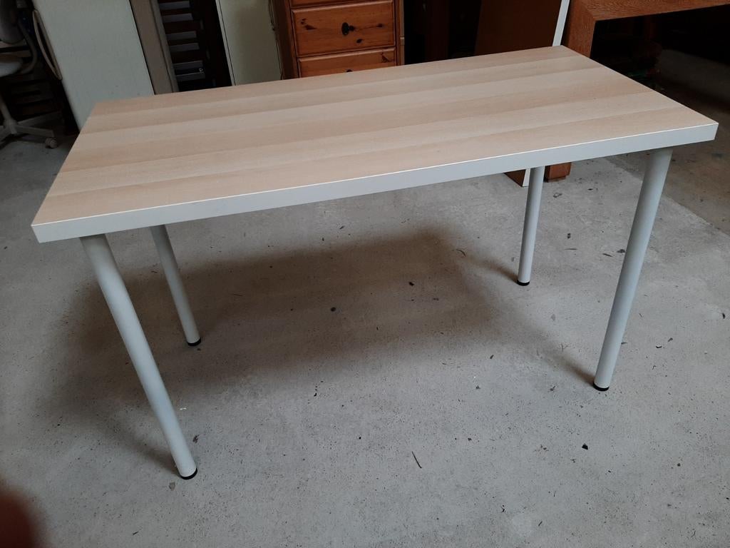 Ikea Linnmon Tafel + Extra Blad - Zo Goed Als Nieuw, Ophalen, 100 tot 150 cm, 50 tot 100 cm, Zo goed als nieuw