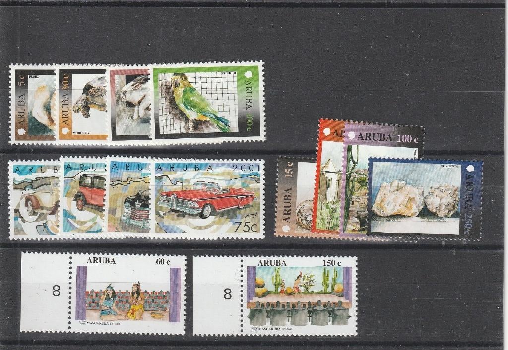 aruba  postfris  2001, Ophalen of Verzenden, Postfris