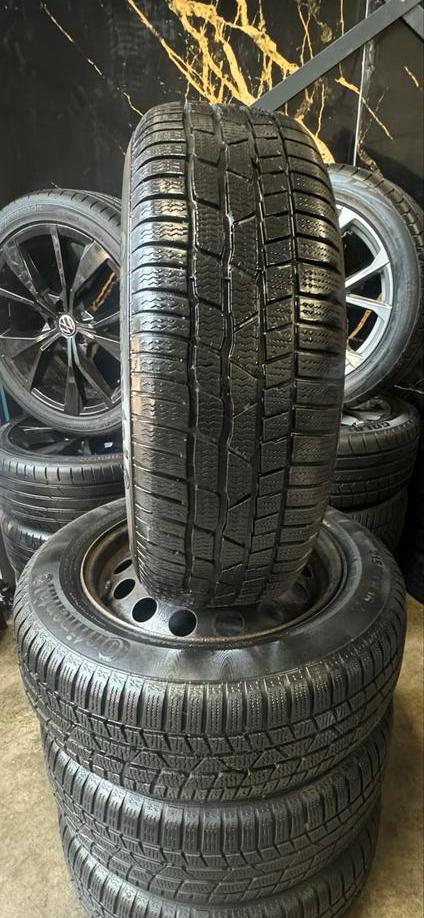 Winterset Continental 215/60 R16 Peugeot 508, 16 inch, Banden en Velgen, Personenwagen, Gebruikt