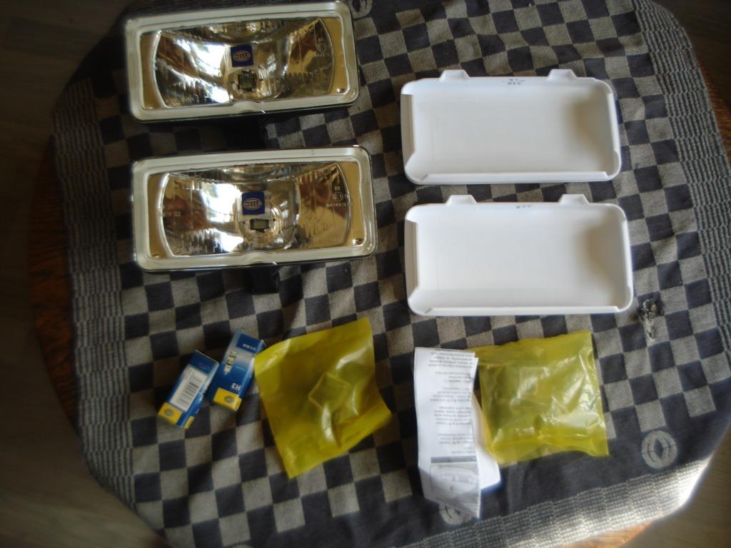 Oldtimer 1 set hella verstralers met covers type comet 550, Ophalen of Verzenden, Nieuw