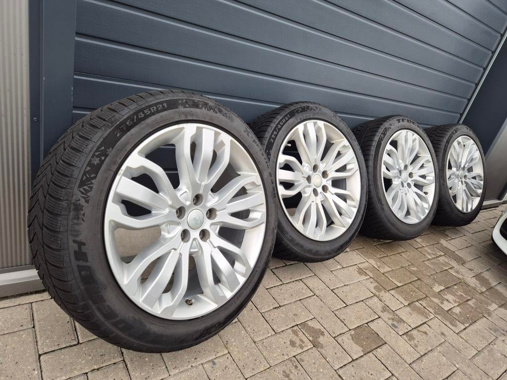 21" Range Rover Sport L494 Vogue L405 OEM VELGEN WINTER 7MM, Land Rover, Gebruikt, ., 275 mm