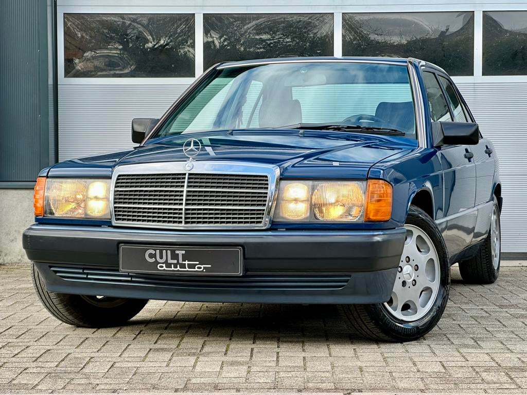 Mercedes-Benz 190 2.0 W201 | Org NL | | Zeer mooi | Trekhaak, 1140 kg, 4 cilinders, Blauw, Bedrijf