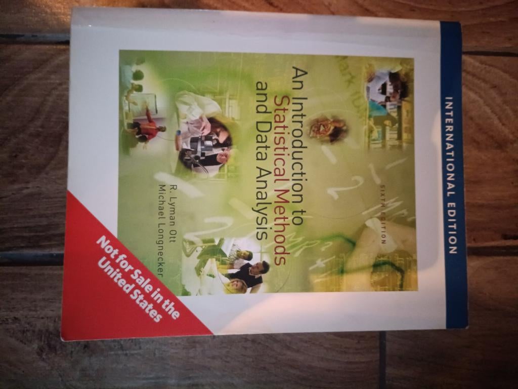An introduction to statistical methods and data analysis, Ophalen of Verzenden, Beta, R. Lyman Ott, Michael Longnecker, WO