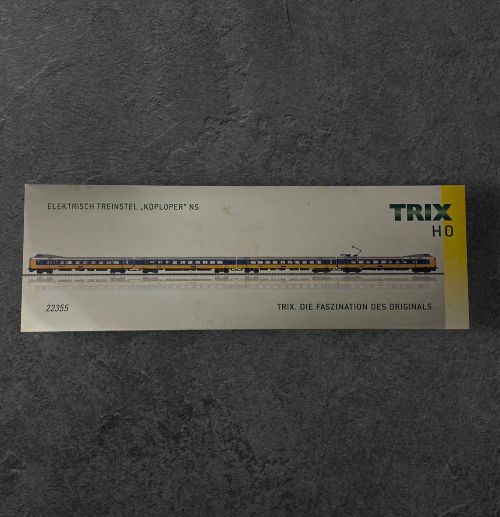 Trix H0 "Koploper" NS Geel/blauw, Treinset, Gelijkstroom, Trix, Ophalen of Verzenden