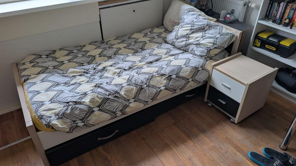 Tienerkamer, Huis en Inrichting, Ophalen, Gebruikt, 90 cm, Eenpersoons
