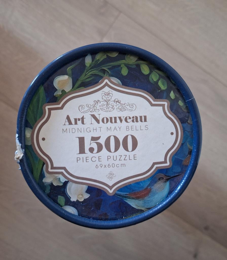 1500 stuk puzzel, Ophalen of Verzenden, 500 t/m 1500 stukjes, Zo goed als nieuw, Legpuzzel