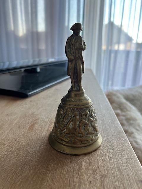 tafelbel Napoleon, Antiek en Kunst, Antiek | Koper en Brons, Ophalen, Koper
