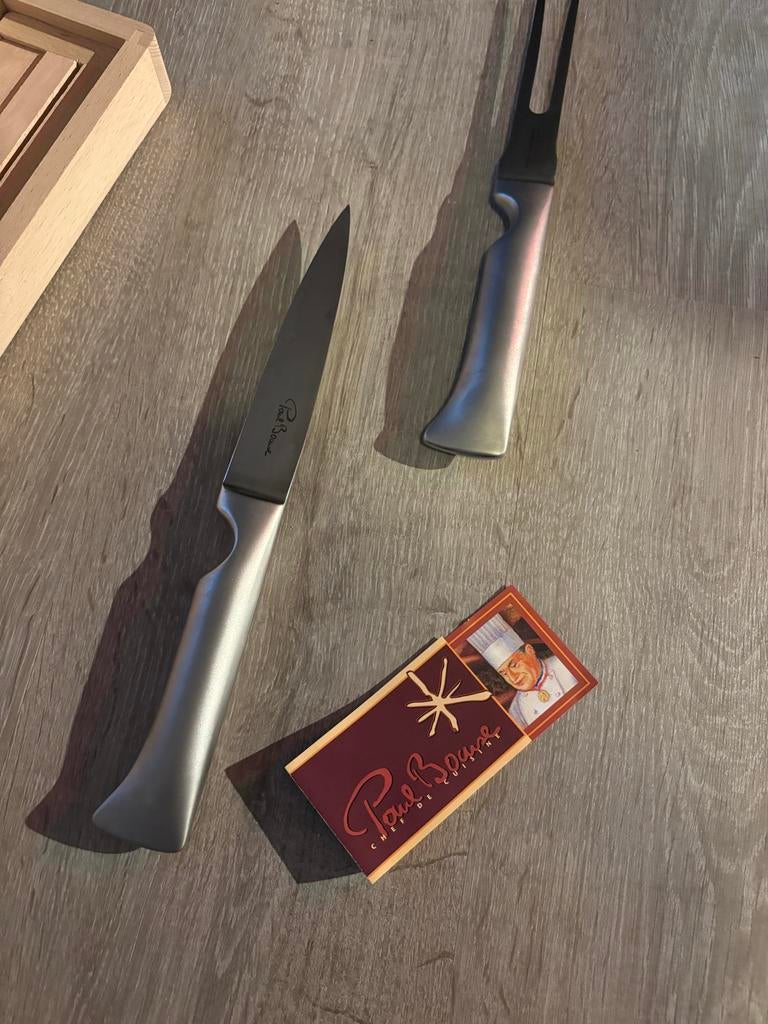 Paul Bocuse Cuisine Set - Mes & Vork, Antiek en Kunst, Ophalen of Verzenden