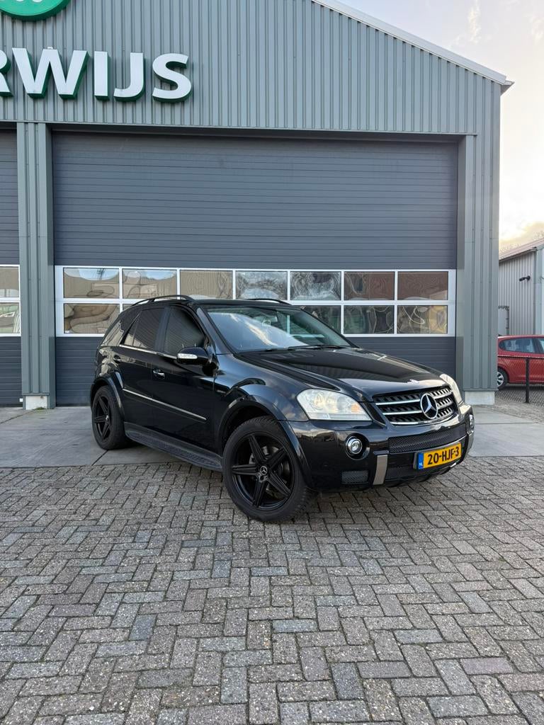 Mercedes-Benz M-Klasse 3.0 CDI Ml320 4MATIC AUT 2007 Zwart, Auto's, Automaat, Zwart, 255 €/maand, 10 km/l