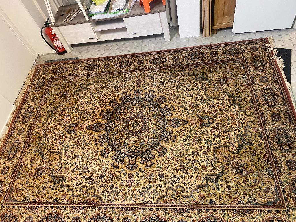 Perzisch tapijt 250x350 wol, Ophalen, 200 cm of meer, Zo goed als nieuw, 200 cm of meer