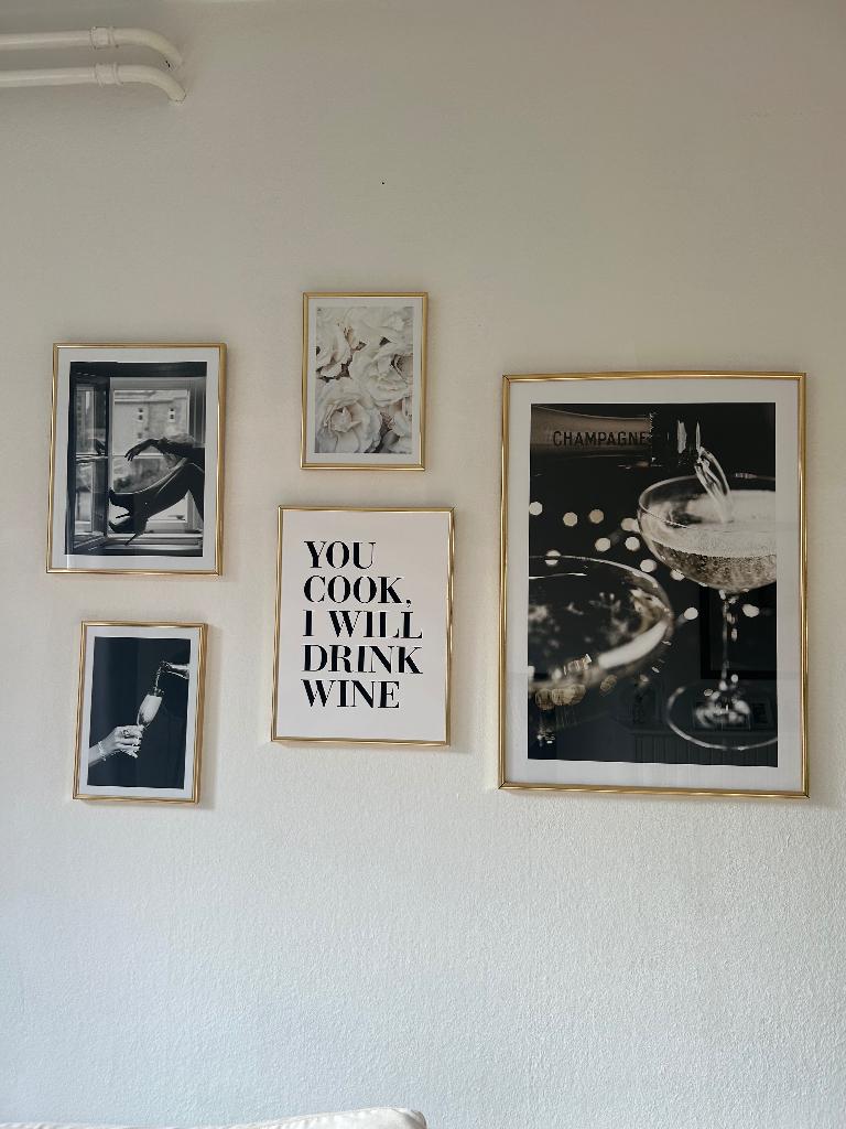 Desenio lijsten en posters, Ophalen, Rechthoekig Staand, Zo goed als nieuw, A1 t/m A3