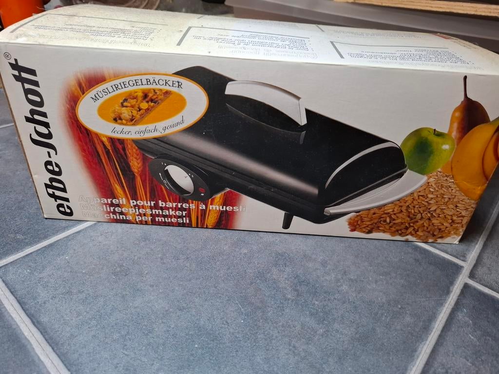 Nieuwe Muesli Reep Maker, Ophalen, Uitneembare platen, Nieuw