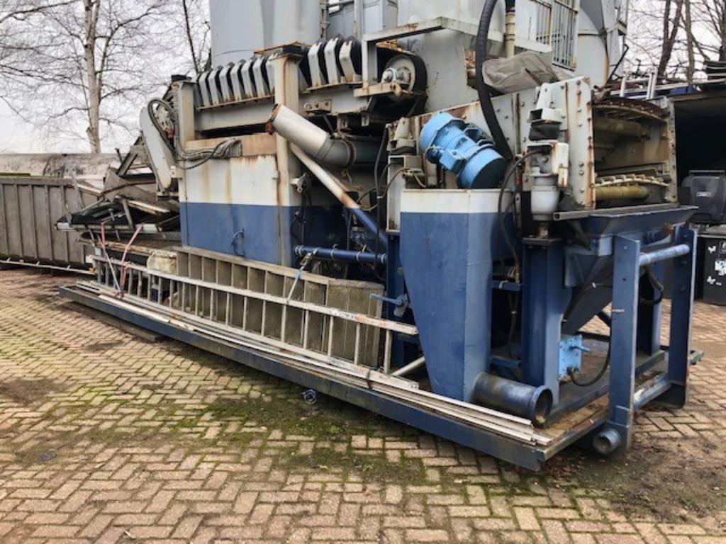1995. Machine scheiden bagger / trilzeef / hydrocyclonage, Ophalen, Gebruikt
