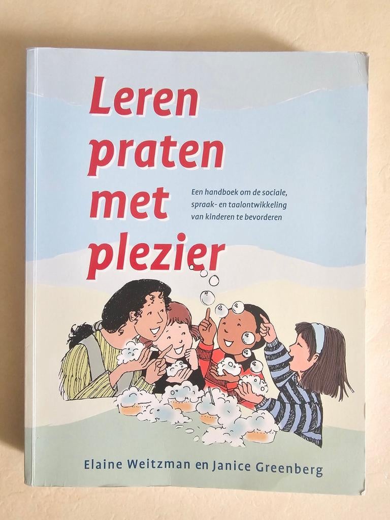 Leren praten met plezier Elaine Weitzman, Ophalen of Verzenden, Zo goed als nieuw, Ontwikkelingspsychologie
