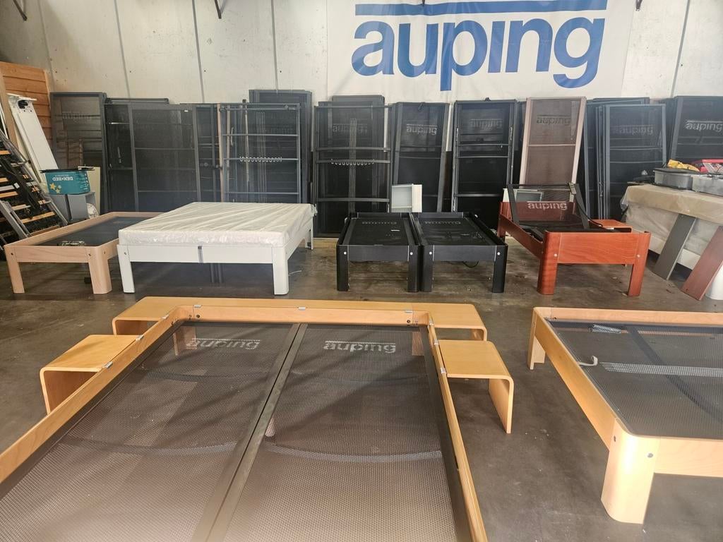 Alle soorten  en maten Auping Auronde, Wit, Tweepersoons, Ophalen of Verzenden, Zo goed als nieuw