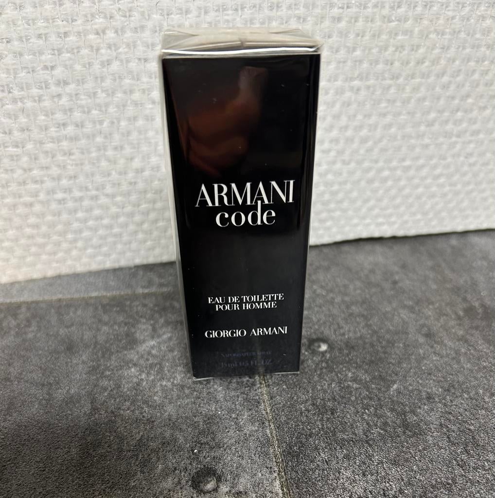 Giorgio armani armani code pour homme 15ml edt nieuw, Ophalen of Verzenden, Nieuw, Ogen