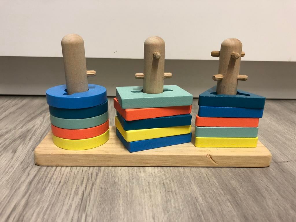 Hema stapelpuzzel, Ophalen of Verzenden, Zo goed als nieuw