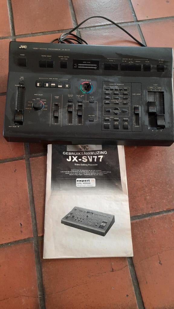 JVC JX-SV77 Video Editor, Audio, Tv en Foto, Ophalen of Verzenden, Gebruikt, Video