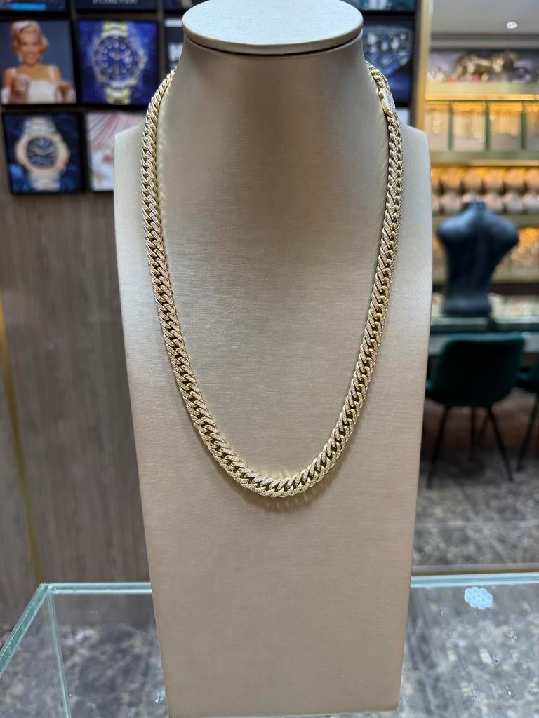 14KT Goud - 59.62 Gram - Ketting - CUBAN, Sieraden, Tassen en Uiterlijk, Kettingen, Ophalen, Nieuw, Goud