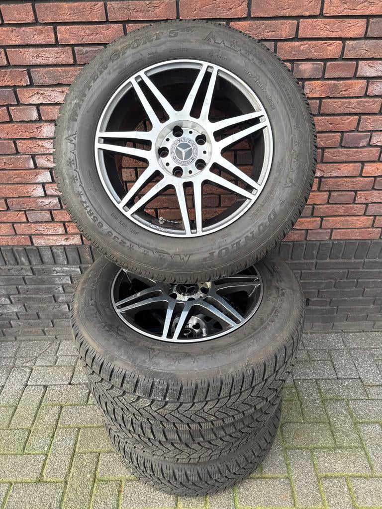 Winterset 17” MERCEDES BENZ GLC 2017, Ophalen, Banden en Velgen, 17 inch, Winterbanden