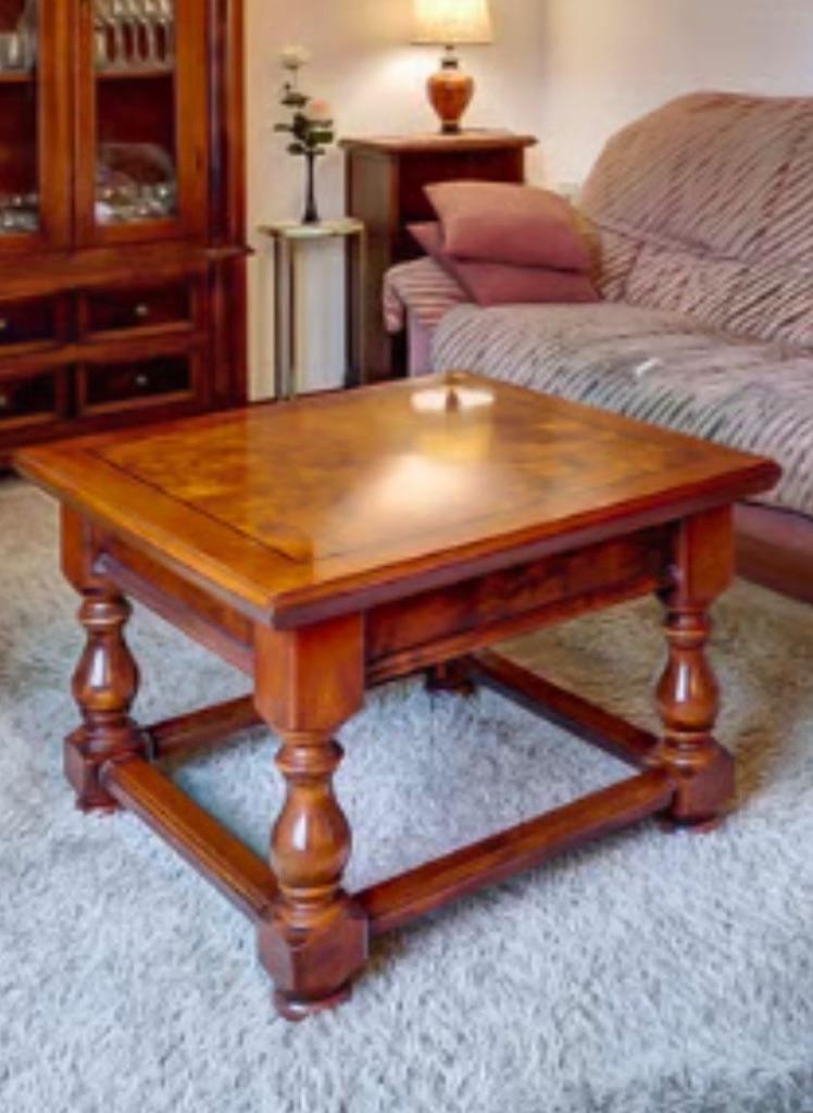 Antieke salontafel, Ophalen