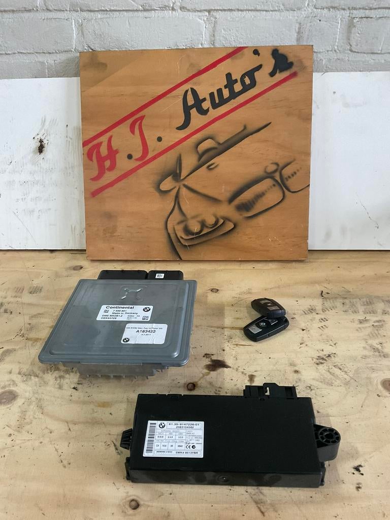 DME/ECU/CAS N43 module set BMW E91 12147640015, Ophalen of Verzenden, Gebruikt, BMW