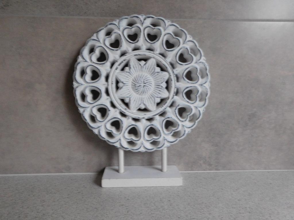Raam scherm 30x24 cm. Wit Hout House of Seasons, Ophalen of Verzenden, Zo goed als nieuw