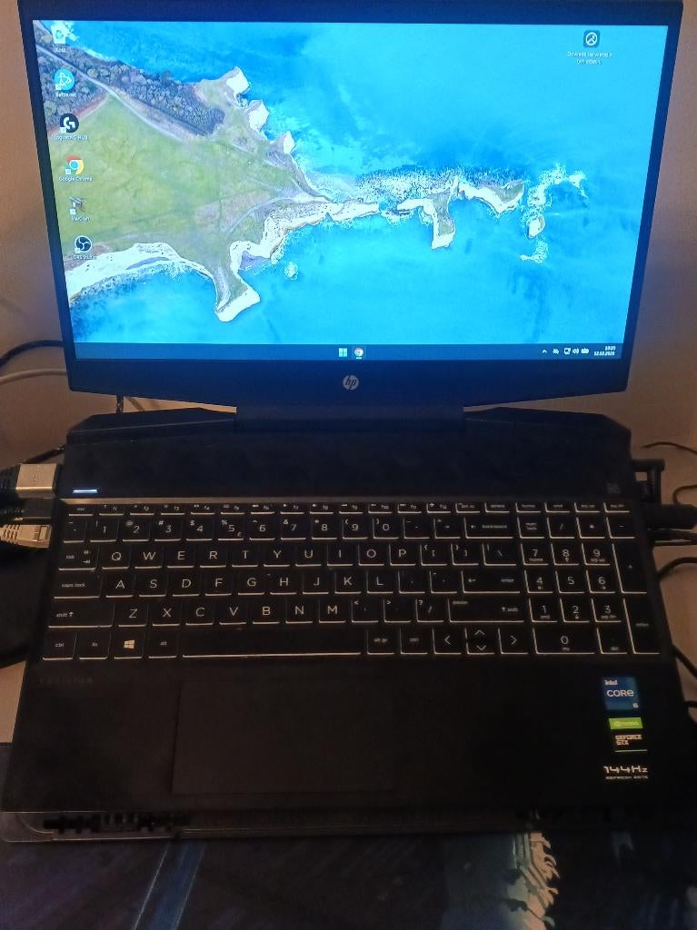 HP Pavilion gaming laptop, Computers en Software, Windows Laptops, Ophalen, Hp, Met videokaart, 2 tot 3 Ghz