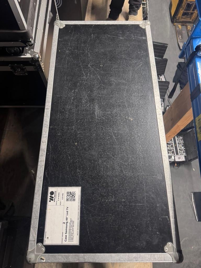 Flightcase voor 49inch scherm, Ophalen, Gebruikt, Overige instrumenten, Flightcase