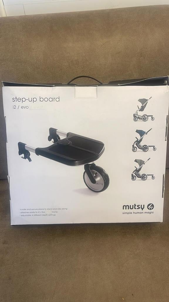 Mutsy Step-Up Board - Weinig Gebruikt, Kinderen en Baby's, Kinderwagens en Combinaties, Zo goed als nieuw, Kinderwagen, Mutsy