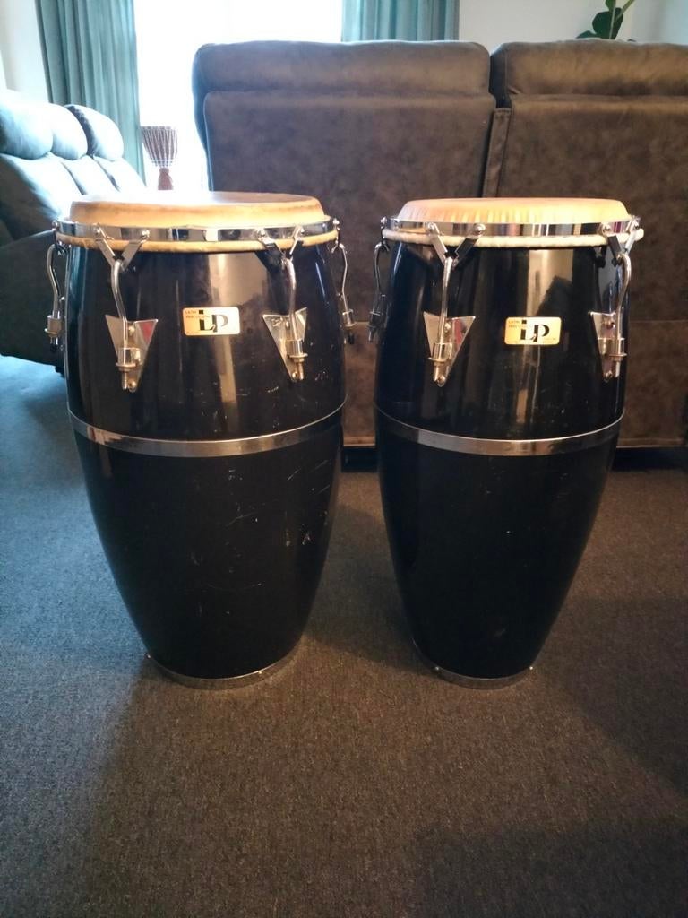 Lp fiberglass congas te koop, Muziek en Instrumenten, Percussie, Ophalen, Gebruikt, Trommel