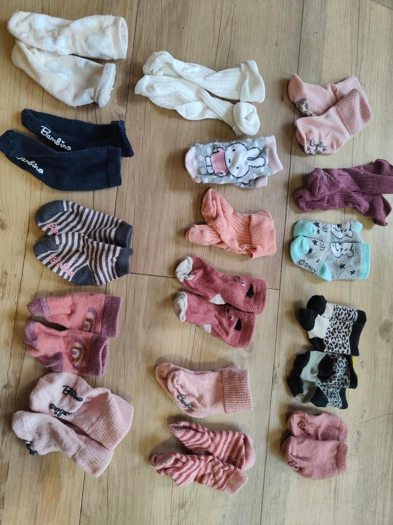 Sokken baby maat 19-22, Kinderen en Baby's, Babykleding | Schoentjes en Sokjes, Jongetje of Meisje, Ophalen of Verzenden, Zo goed als nieuw