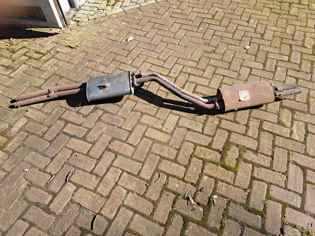 Mercedes w113 uitlaat, Auto-onderdelen, Ophalen of Verzenden, Gebruikt